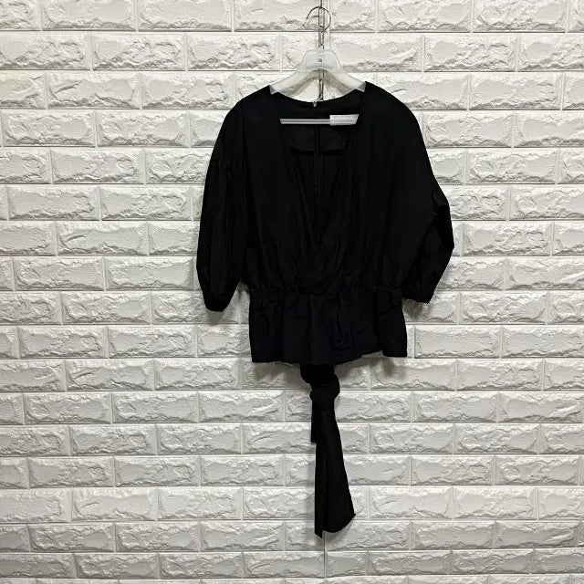 [BUNJANG] Short Sleeve Blouse / 1830) 반팔 블라우스