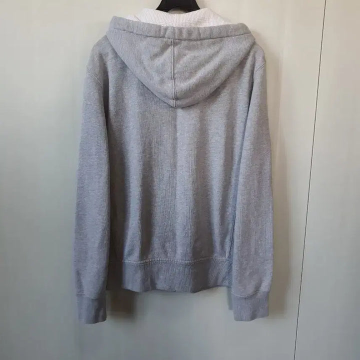 [BUNJANG] Polo Ralph Lauren Zip-Up Hoodie (Grey, M) - Brushed Interior / 폴로 랄프로렌 후드집업 M 안감기모 그레이