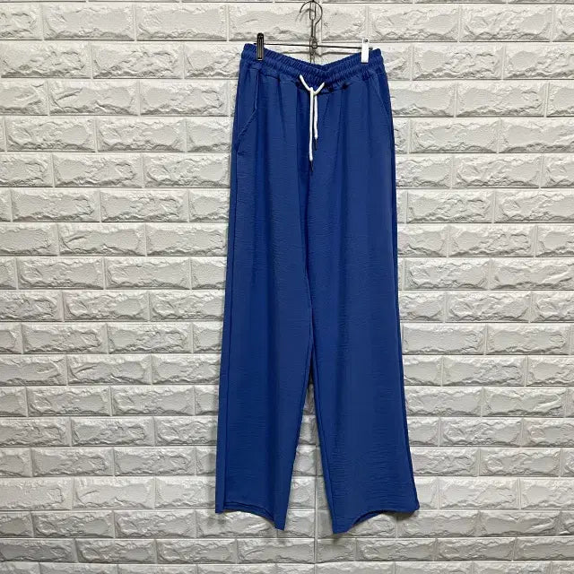 [BUNJANG] Comfort Fit Elastic Waist Trousers / 1848) 밴딩바지