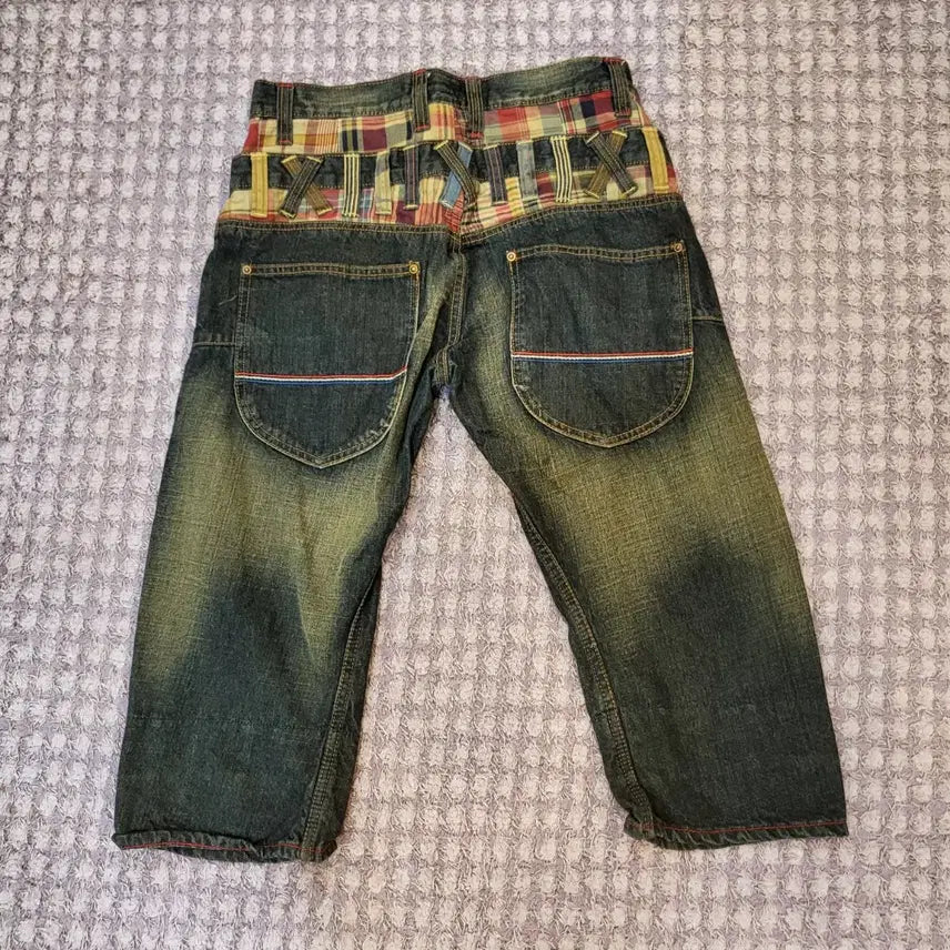 [BUNJANG] Vintage Japanese Denim Shorts / 일본 빈티지 데님반바지
