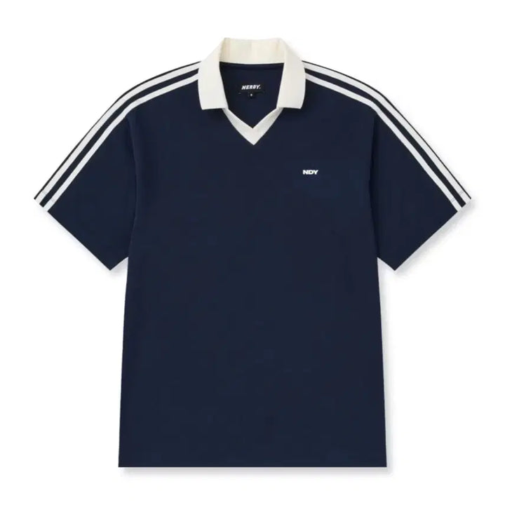 [BUNJANG] NERDY Classic NY Jersey Short Sleeve T-Shirt Navy / 널디 반팔티