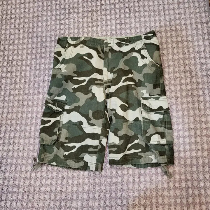 [BUNJANG] Military Cargo Shorts / 밀리터리 카고반바지