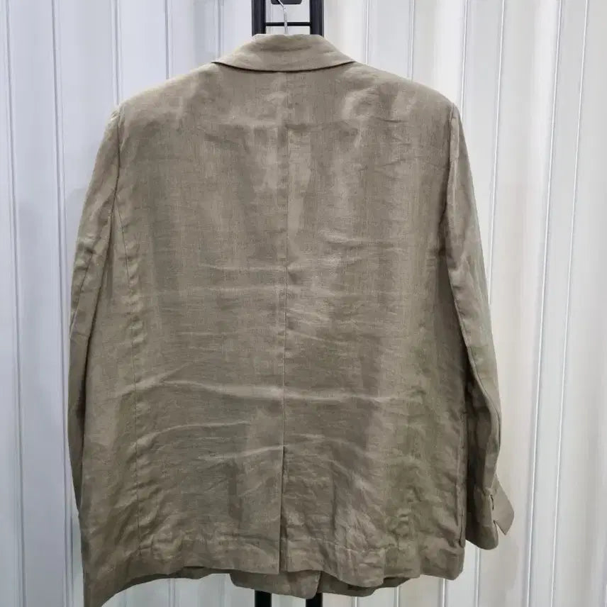 [SOLD OUT] AtG 더블 버튼 린넨 자켓 베이지