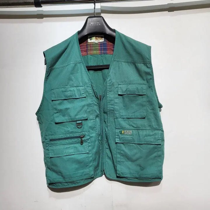 [BUNJANG] KOLON SPORT Khaki Utility Vest / 코오롱 스포츠