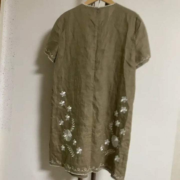 [BUNJANG] Zara Embroidered Mini Dress Size 55 / 자라 자수 미니원피스 55