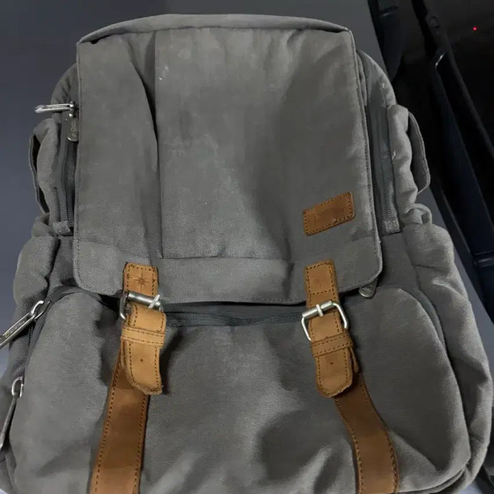 [BUNJANG] National Geographic Gray Backpack / 내셔널지오그래픽 백팩 그레이