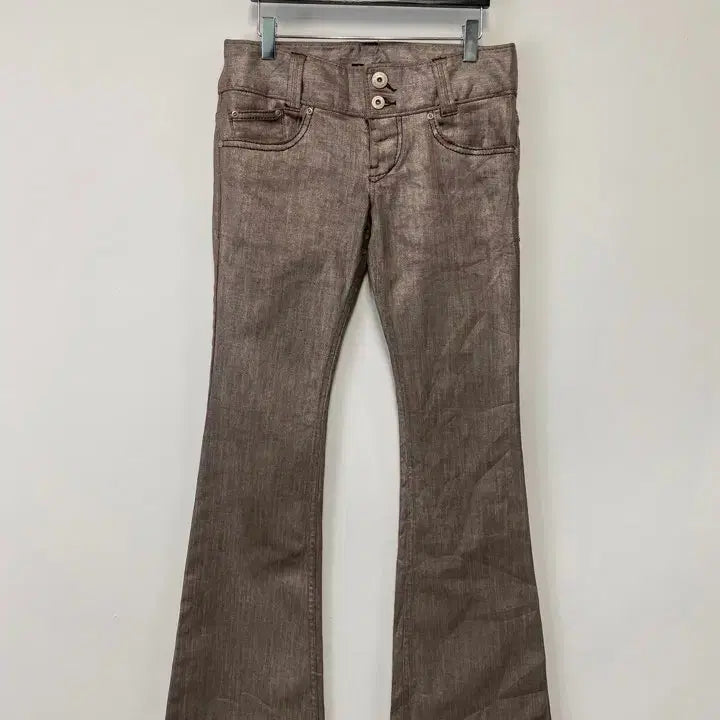 [SOLD OUT] 빈티지 Lilconia 코팅 부츠컷 팬츠