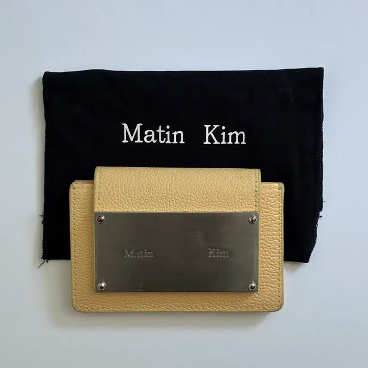 [SOLD OUT] 마뗑킴 아코디언 지갑 _ 연노랑