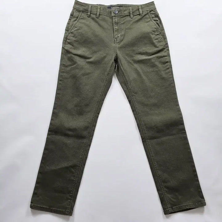 [BUNJANG] Carrera Khaki Stretch Casual Denim Jeans Size 34 / 카레라 청바지 카키 스판 캐주얼 데님 사이즈34 R6198