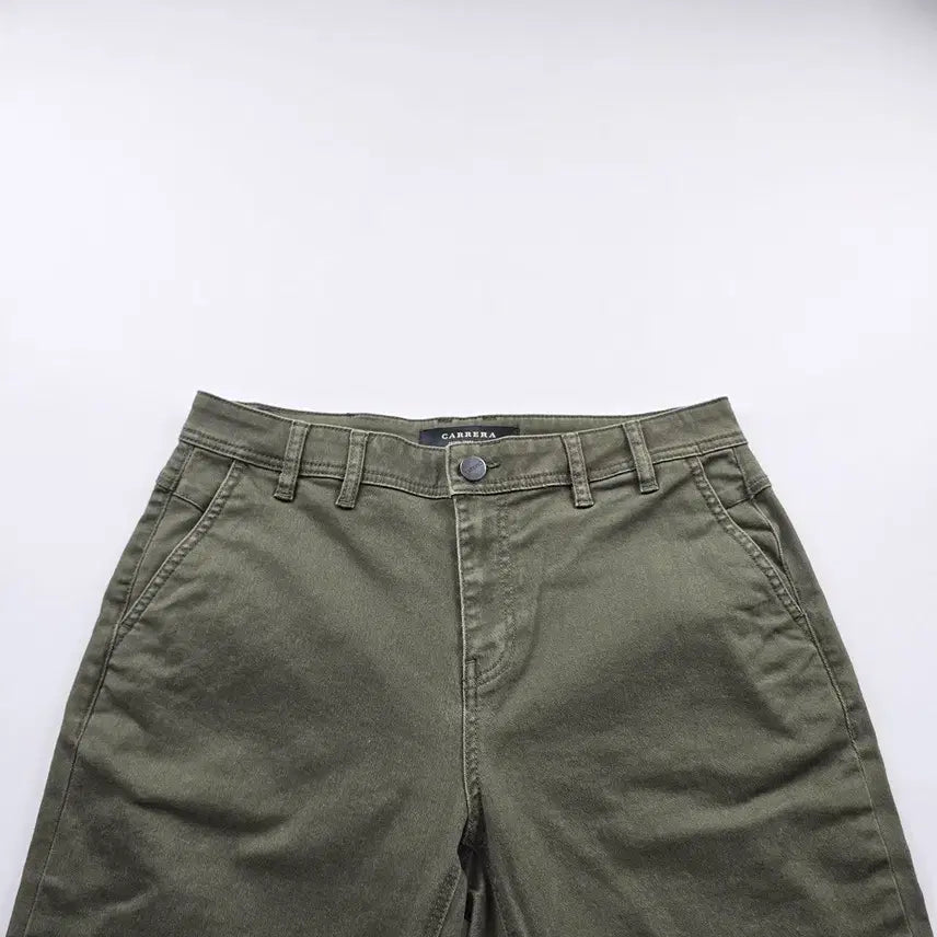 [BUNJANG] Carrera Khaki Stretch Casual Denim Jeans Size 34 / 카레라 청바지 카키 스판 캐주얼 데님 사이즈34 R6198