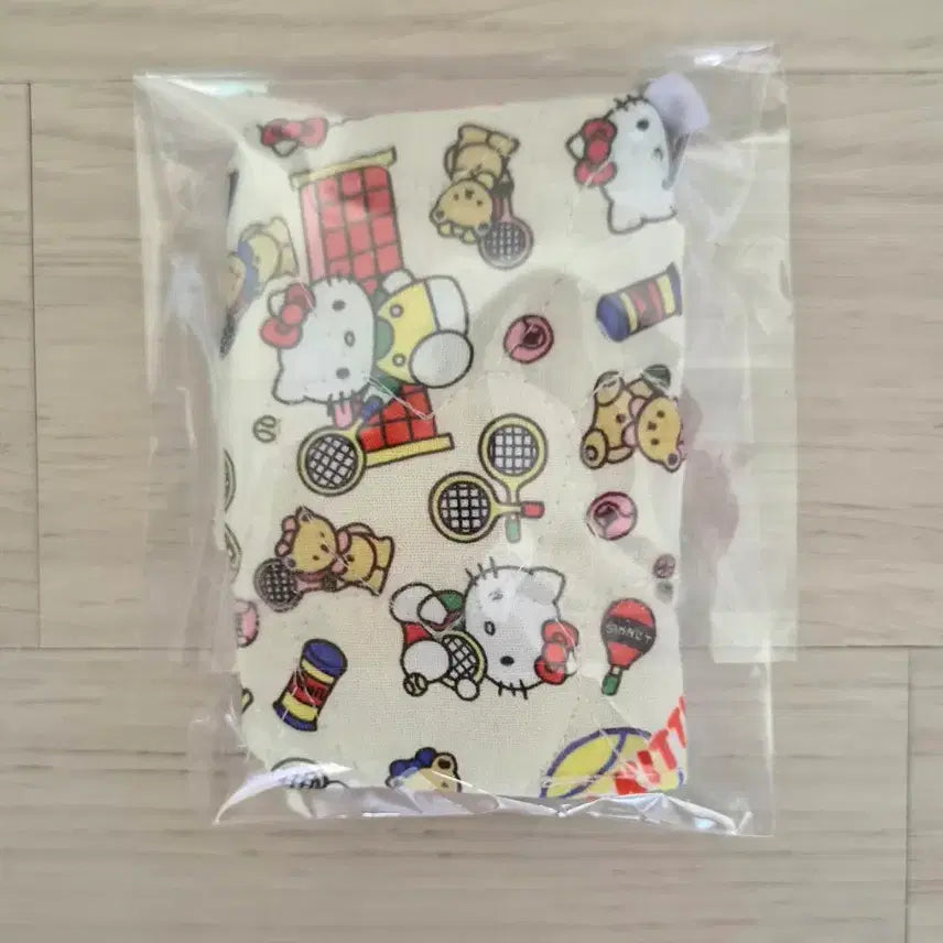 [BUNJANG] Kitty Tennis Concept Cardholder &amp; Keyring Set / 쟁잉님 카드지갑, 키링세트