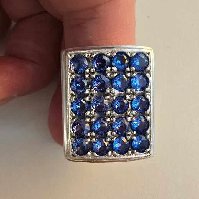 [BUNJANG] Blue Stone Square Men&