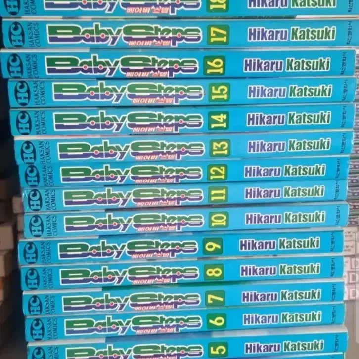 [BUNJANG] Baby Steps Manga Complete Set Volumes 1-21 / 만화책 베이비 스텝 1-21권 일괄