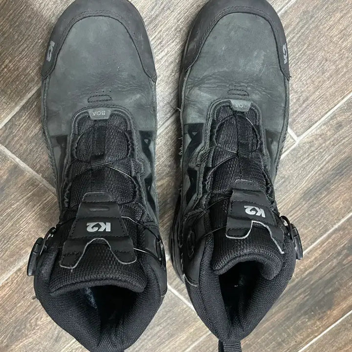 [BUNJANG] K2 Gore-Tex Safety Boots Mid-Hiking Boots Black / K2 안전화 고어텍스 중등산화 블랙