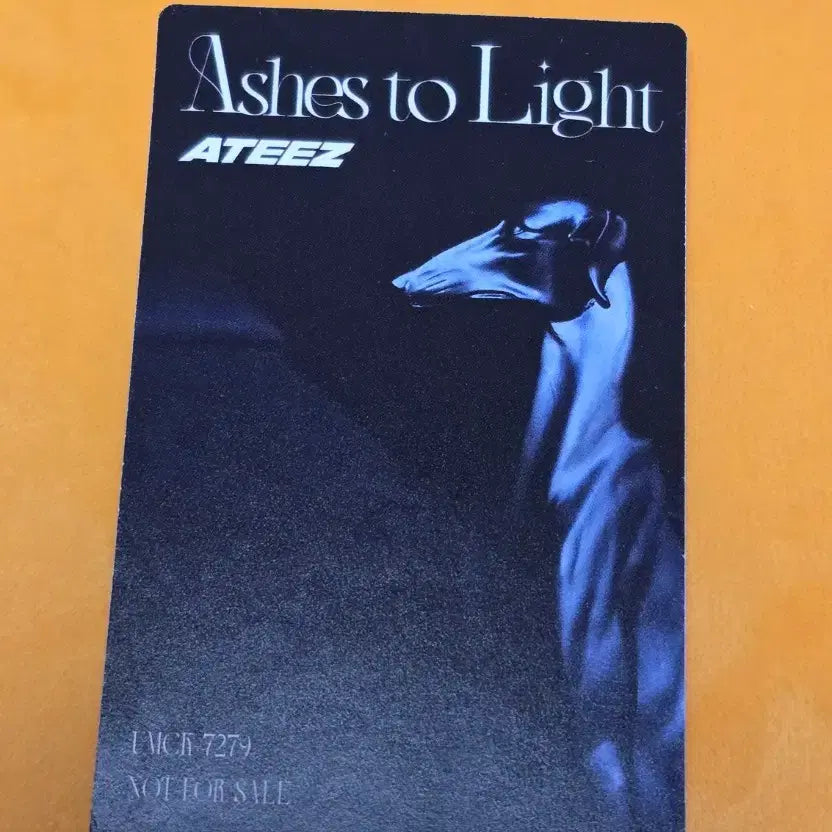 [BUNJANG] Ateez Yeosang Ashes to Light First Press Limited Album Photocard / Ateez 여상 Ashes to Light 초판 한정 앨범 포카