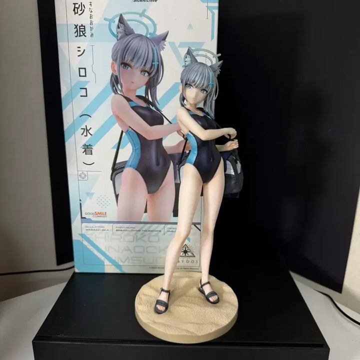 [BUNJANG] Good Smile Company Blue Archive Swimsuit Shiroko 1/7 Scale Figure / 블루 아카이브 굿스마일 수영복 시로코 피규어 1/7 스케일