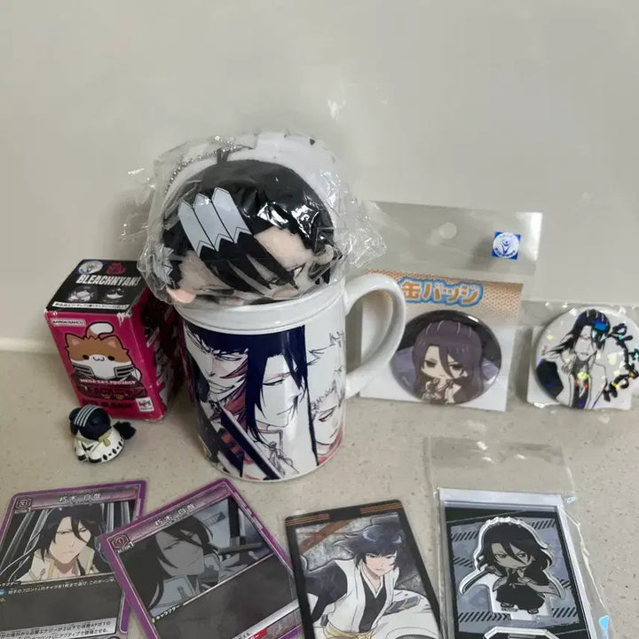 [BUNJANG] Bleach Kuchiki Byakuya Merchandise Set / 블리치 쿠치키 뱌쿠야 위주 세트 판매