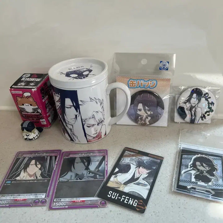 [BUNJANG] Bleach Kuchiki Byakuya Merchandise Set / 블리치 쿠치키 뱌쿠야 위주 세트 판매