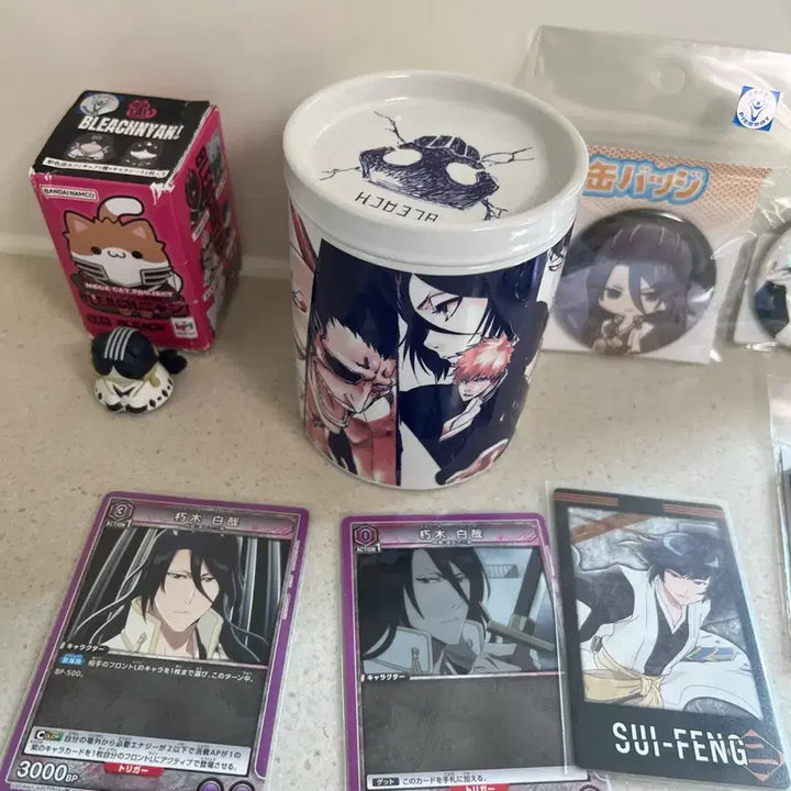 [BUNJANG] Bleach Kuchiki Byakuya Merchandise Set / 블리치 쿠치키 뱌쿠야 위주 세트 판매