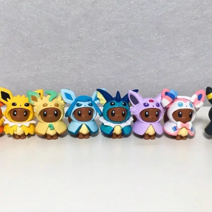 [BUNJANG] Panchyo Eevee Series Gacha Figures (Set of 8) / 최저가 판쵸 이브이 시리즈 가챠 피규어 8종 전종 판매!!