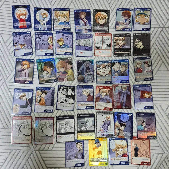 [BUNJANG] Detective Conan TCG Haibara Ai / Shiho Miyano Card Bundle Set / 명탐정코난 tcg 하이바라, 쉐리 카드 일괄 판매