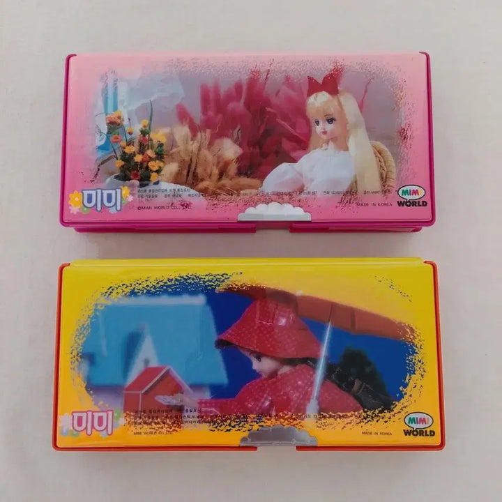 [BUNJANG] 1994 Mimi Transformation Magnetic Pencil Case - Vintage Style / 1994년 미미 변신자석필통 /빈티지 쥬쥬 바비 제니 고전 미미월드 굿즈