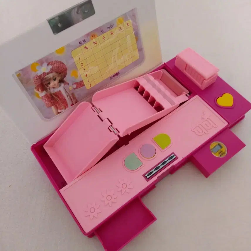[BUNJANG] 1994 Mimi Transformation Magnetic Pencil Case - Vintage Style / 1994년 미미 변신자석필통 /빈티지 쥬쥬 바비 제니 고전 미미월드 굿즈