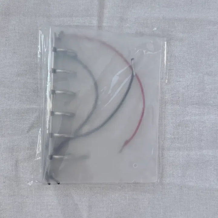 [BUNJANG] 6-Ring Transparent Diary Cover / 6공 투명 다이어리커버