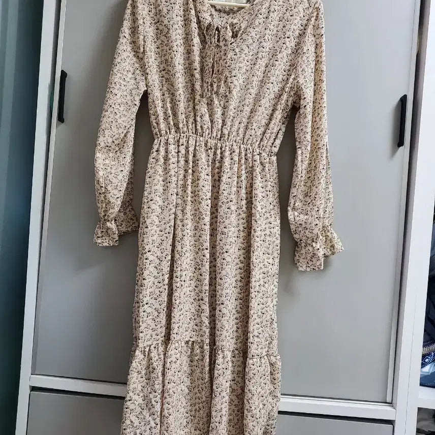 [SOLD OUT] NAIN  플라워 쉬폰 원피스
