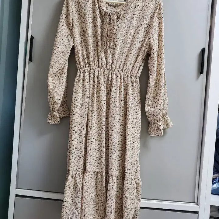 [SOLD OUT] NAIN  플라워 쉬폰 원피스