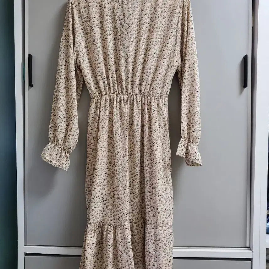 [SOLD OUT] NAIN  플라워 쉬폰 원피스