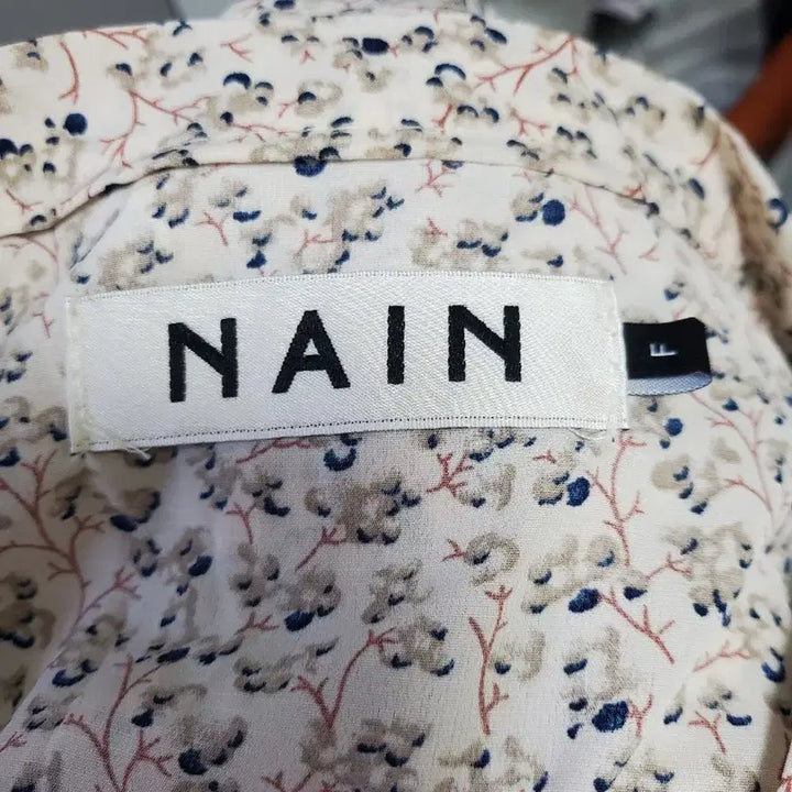 [SOLD OUT] NAIN  플라워 쉬폰 원피스