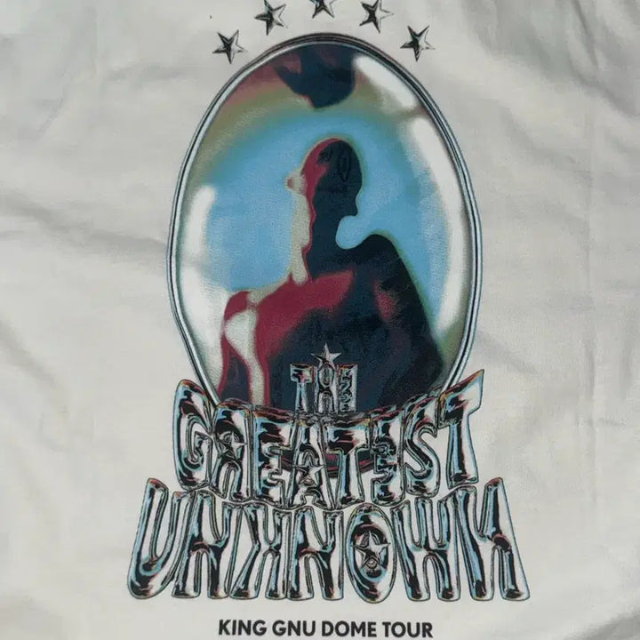 [BUNJANG] King Gnu The Greatest Journey Dome Tour T-Shirt White / 킹누 더그언 돔 투어 반팔 티셔츠 화이트