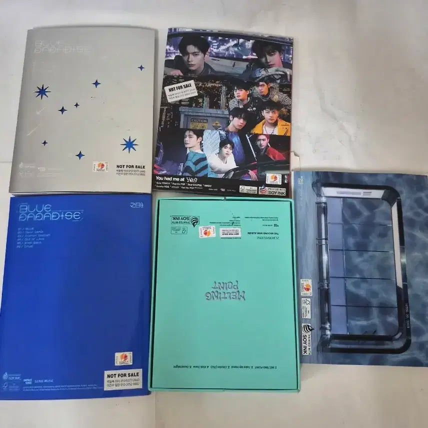[BUNJANG] ZEROBASEONE Bundle Set 5 Types Album / 제로베이스원 cd앨범 5종  일괄입니다 민트급입니다
