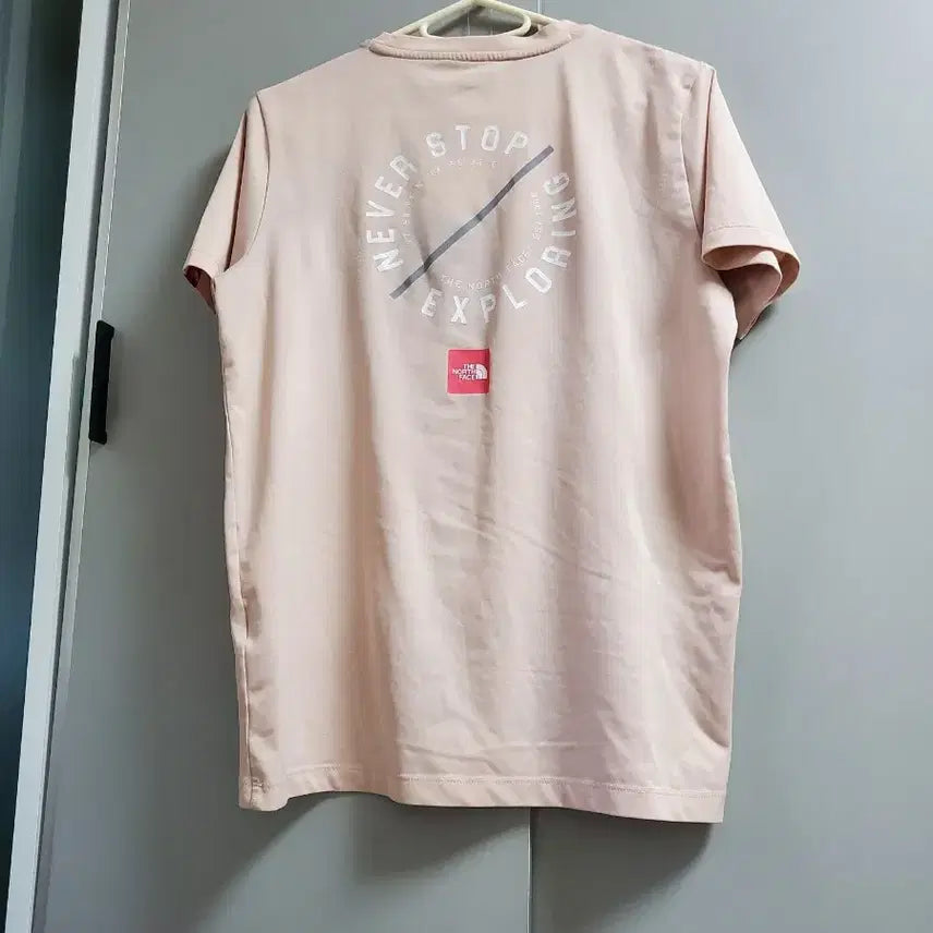 [SOLD OUT] 노스페이스  핑크 반팔티