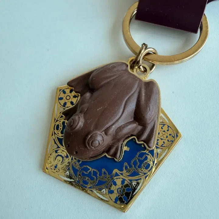 [BUNJANG] Universal Studios Harry Potter Chocolate Frog Keyring / [정품]유니버셜 스튜디오 해리포터 초콜릿 개구리 키링