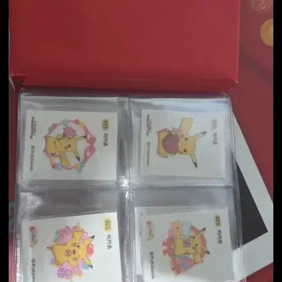 [BUNJANG] Pokemon Stickers Lovely 30-Piece Full Set / 포켓몬 띠부씰 러블리 30종 풀세트