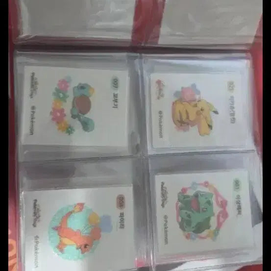 [BUNJANG] Pokemon Stickers Lovely 30-Piece Full Set / 포켓몬 띠부씰 러블리 30종 풀세트