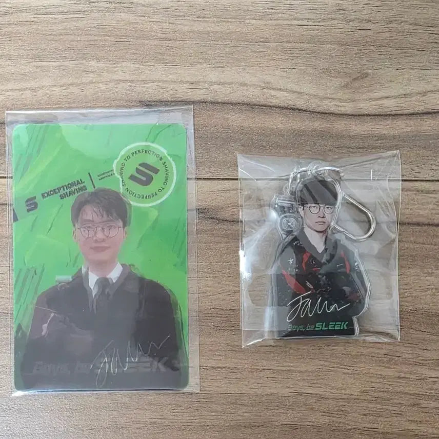 [BUNJANG] Faker SLEEK Lenticular Photocard &amp; Keyring / 페이커 SLEEK 포토카드, 키링