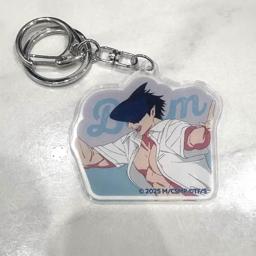 [BUNJANG] Chainsaw Man Cafe Beam Acrylic Keyring / 체인소맨 카페 빔 아크릴 키링 굿즈.
