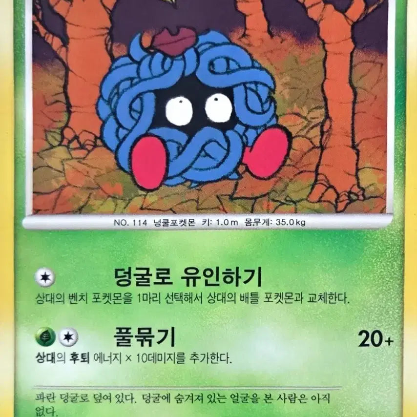 [BUNJANG] Venusaur Trading Card / 덩쿠리 포켓몬카드