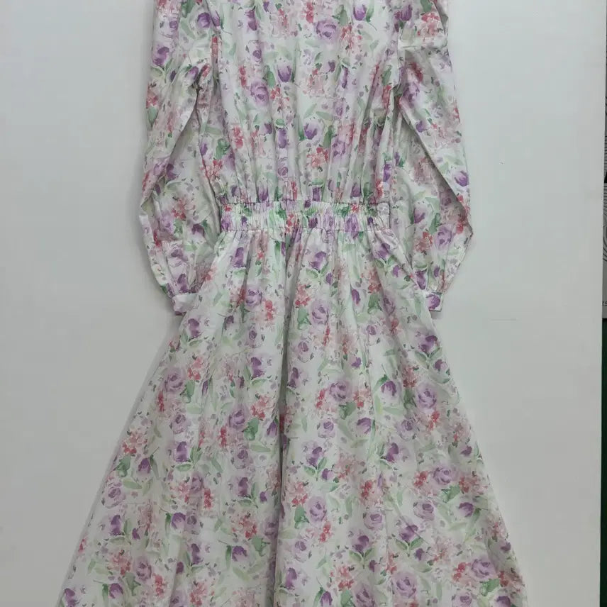 [SOLD OUT] LEELIN 플라워 롱 원피스
