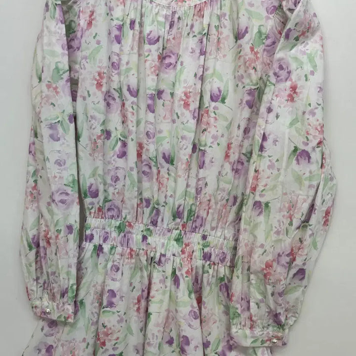 [SOLD OUT] LEELIN 플라워 롱 원피스