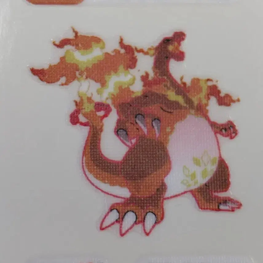 [BUNJANG] Pokemon G-Max Charizard Sticker / 포켓몬스터 거다이맥스 리자몽 띠부씰