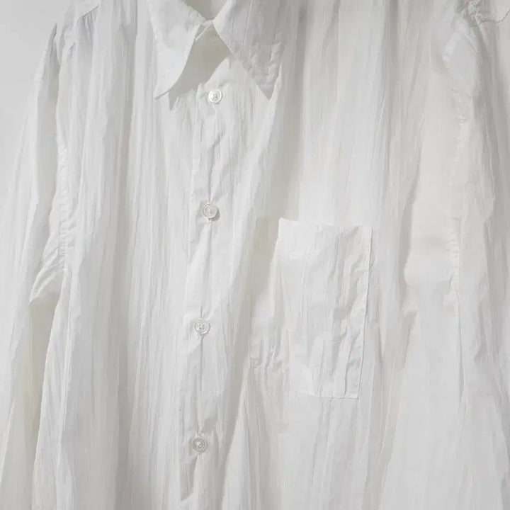 [SOLD OUT] 쿠어 크링클 셔츠 L