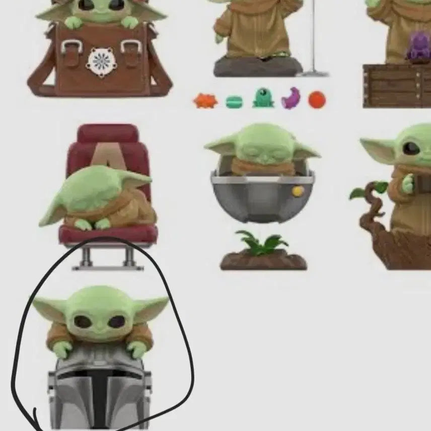 [BUNJANG] Pop Mart Star Wars Grogu Figure (Secret) - Unsealed / 팝마트 스타워즈 그로구 시크릿 박스개봉 피규어미개봉