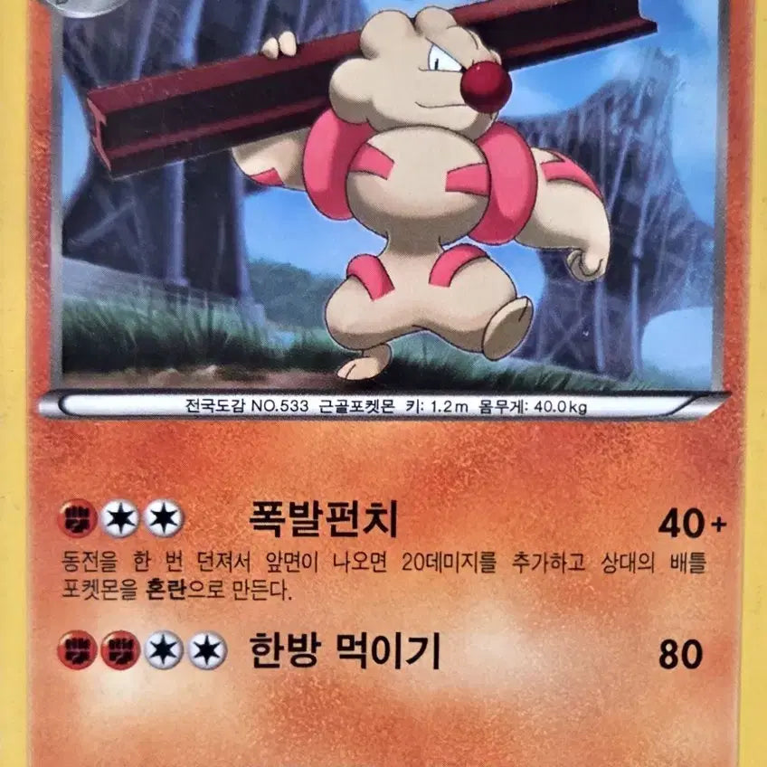 [BUNJANG] Pokemon Tirtouga Card / 포켓몬 토쇠골 카드