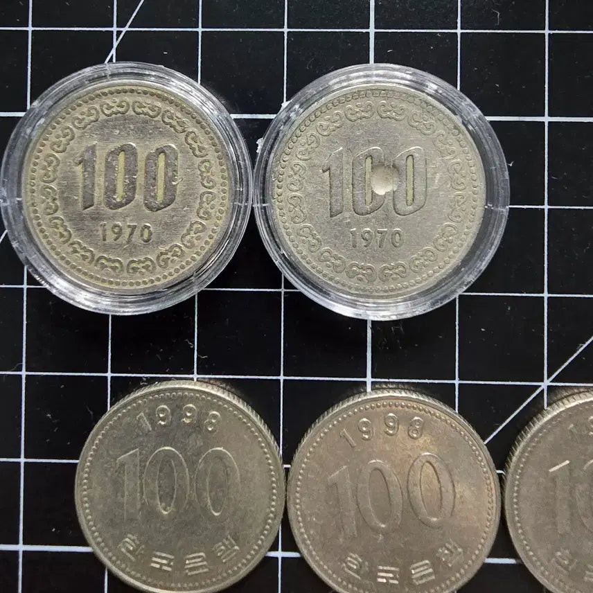 [BUNJANG] 100 Won Coin Collection (1970-1998) / 100주 (70-98년 모음)