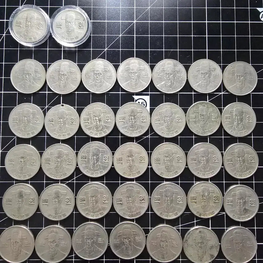 [BUNJANG] 100 Won Coin Collection (1970-1998) / 100주 (70-98년 모음)