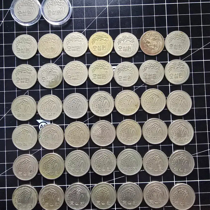 [BUNJANG] 1977, 1972, 1985, 1993 50 Won Coin Bundle Set / 50주 특년도 (77,72,85,93)